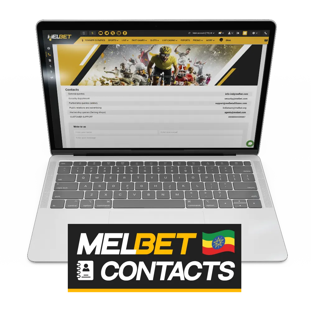 Find out how to contact Melbet.