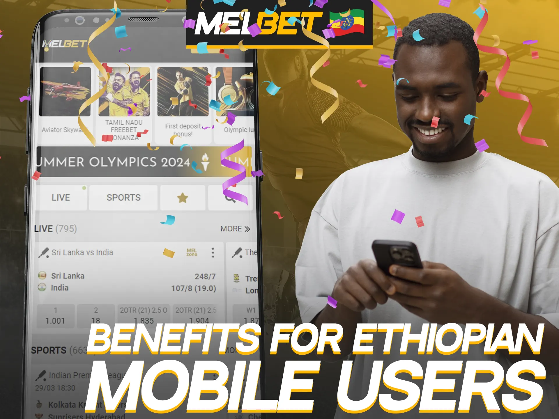 By downloading the Melbet mobile app, you will find many benefits.