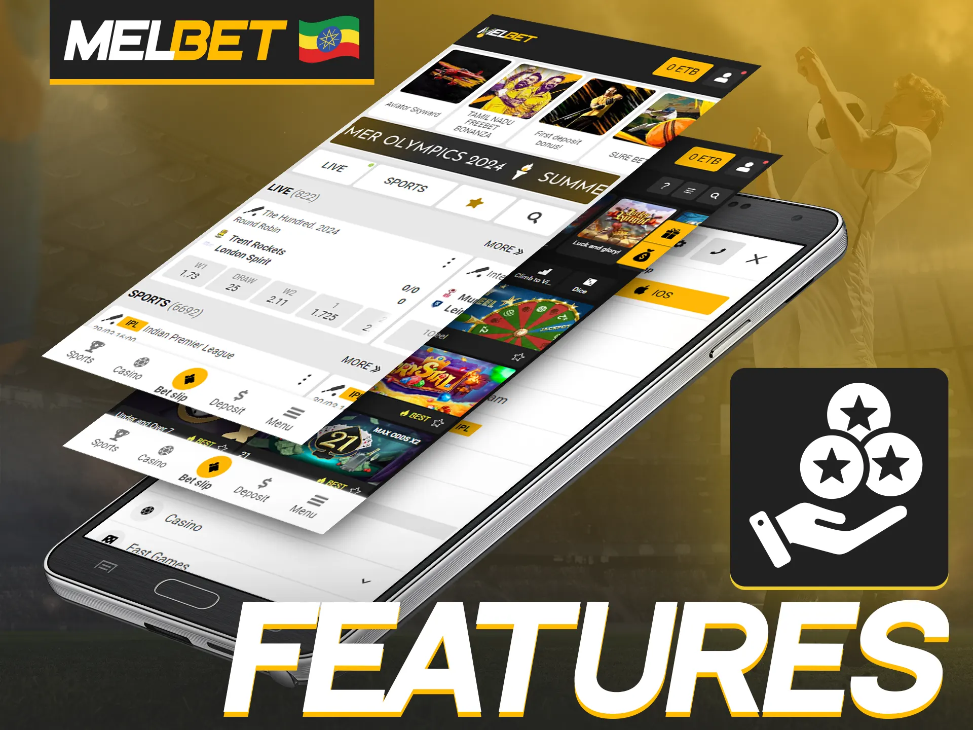 These Melbet app features will improve your betting experience.