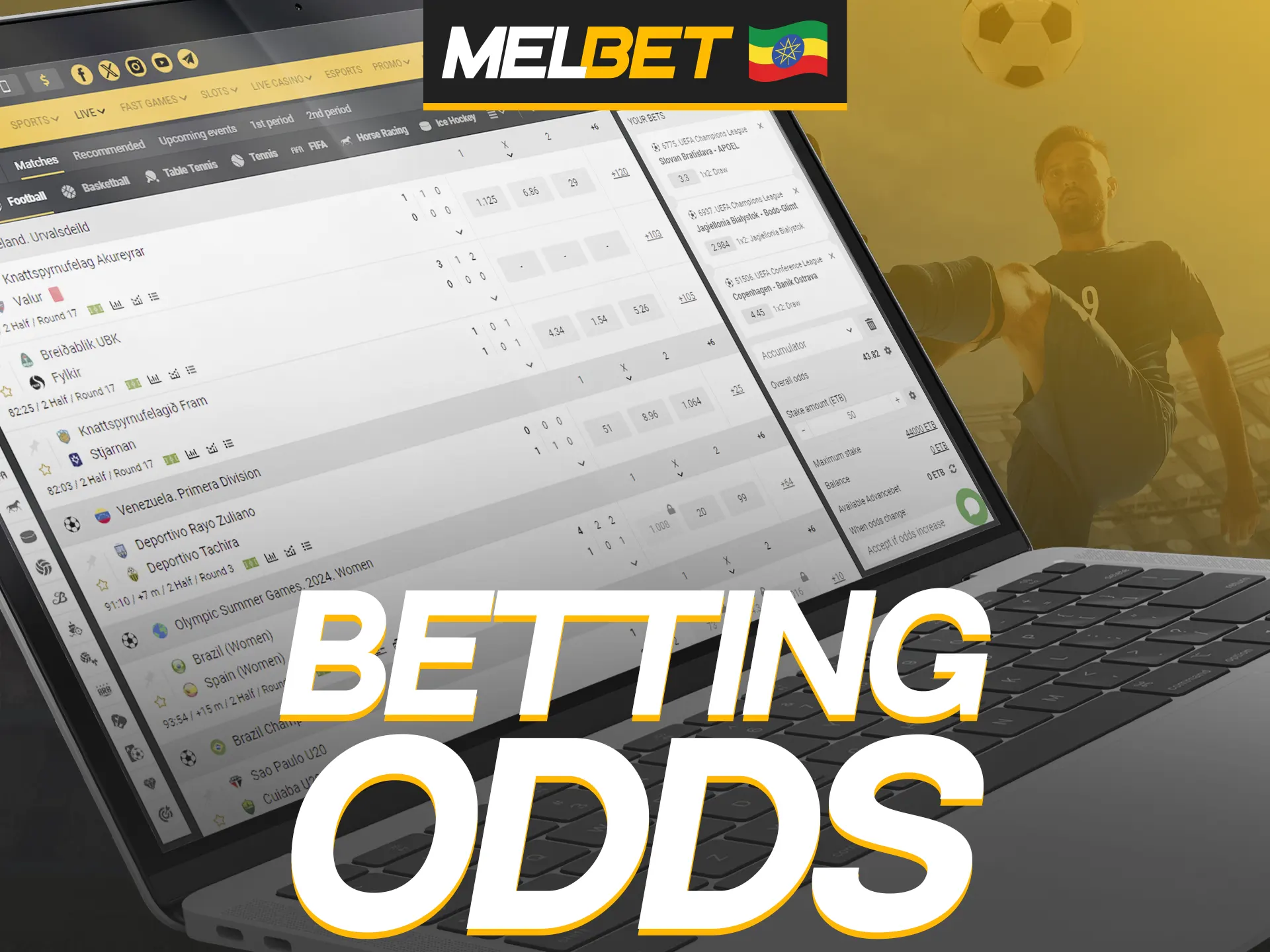 Melbet offers different betting odds formats.