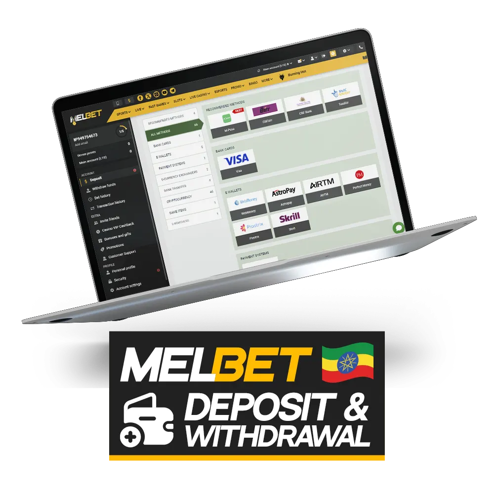 Find out how to deposit and withdraw money at Melbet.