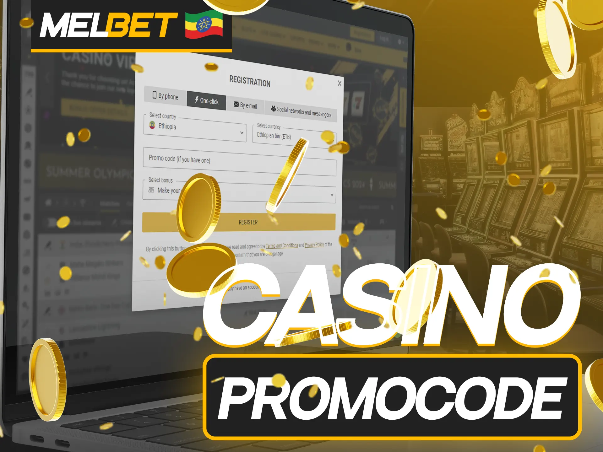 Get additional bonus funds at Melbet by applying our promo code.