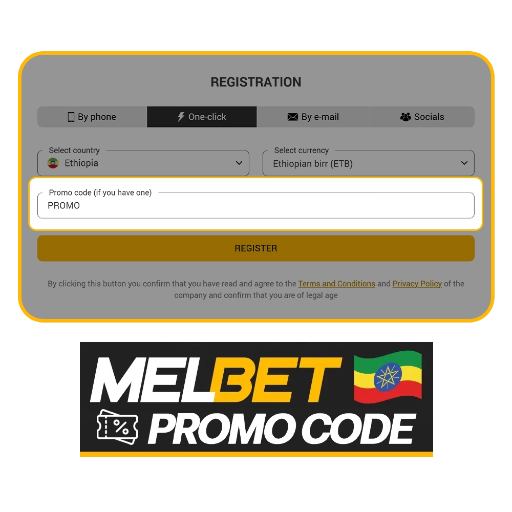 Use the special promo code to receive the Melbet bonus.