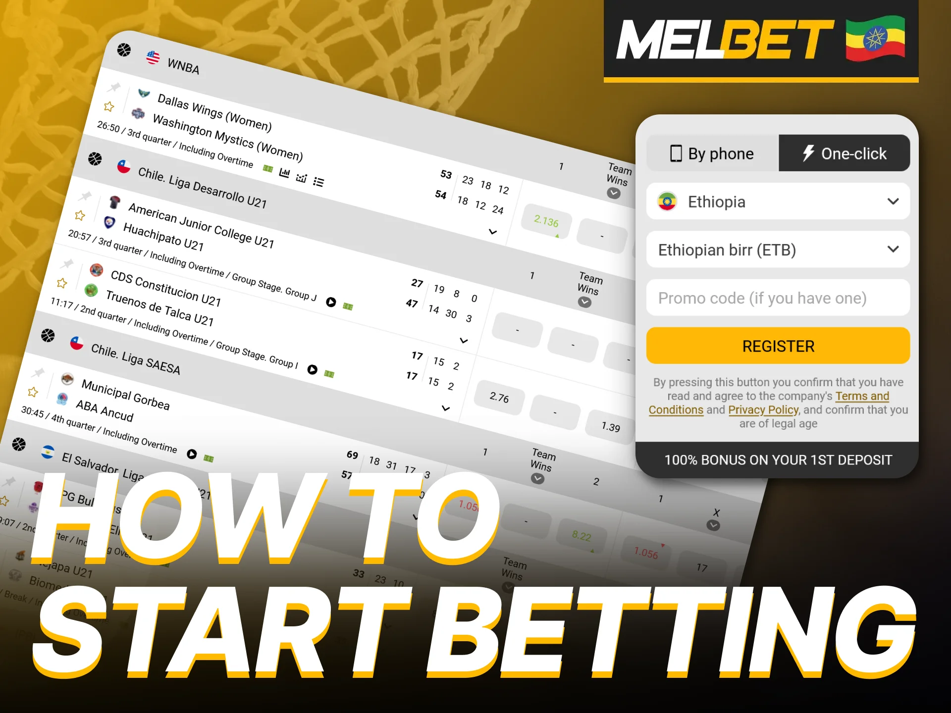 Sign up with Melbet and experience the thrill of betting on basketball.