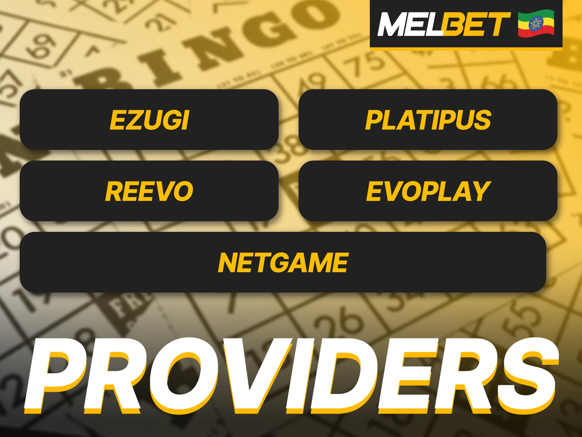 Bingo games at Melbet are powered by trusted providers for guaranteed quality.