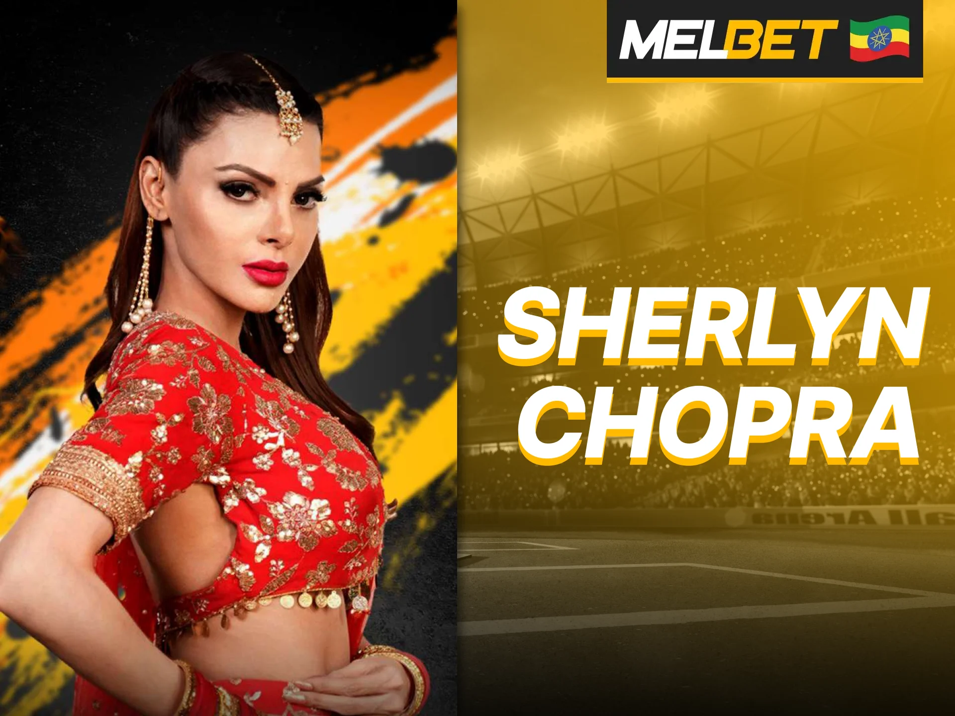 Indian actress Sherlyn Chopra is now the face of Melbet.