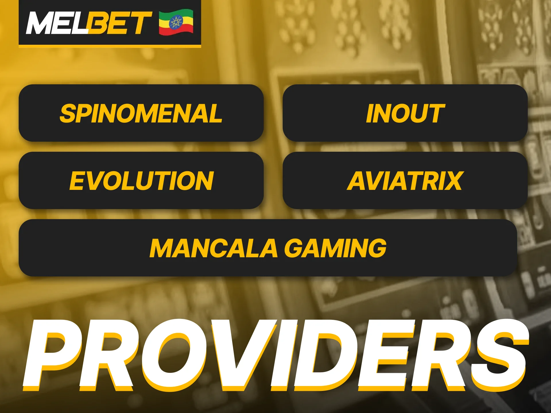 Best casino providers bring you the finest slot games at Melbet.