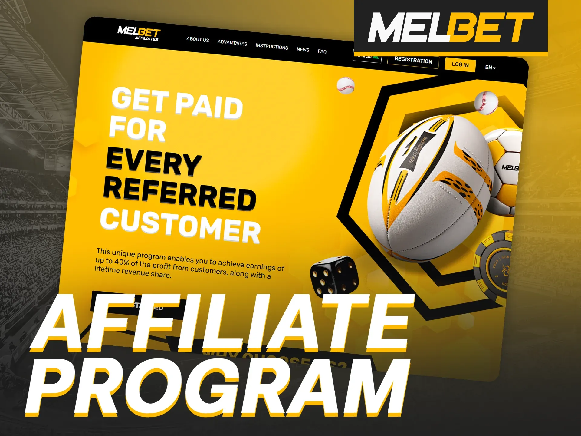 Don't miss out on the opportunity to become a Melbet partner today.
