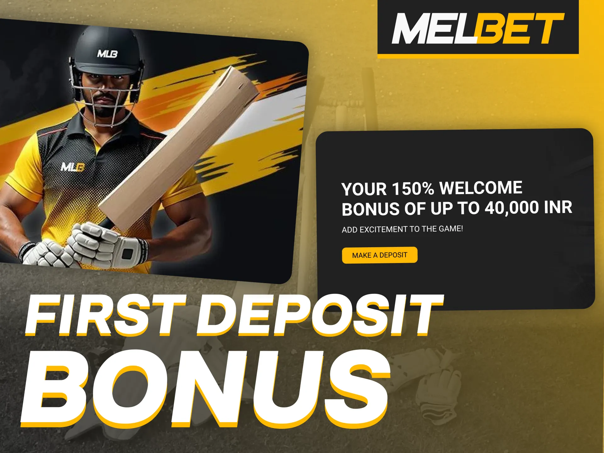 Deposit at Melbet and double your balance.