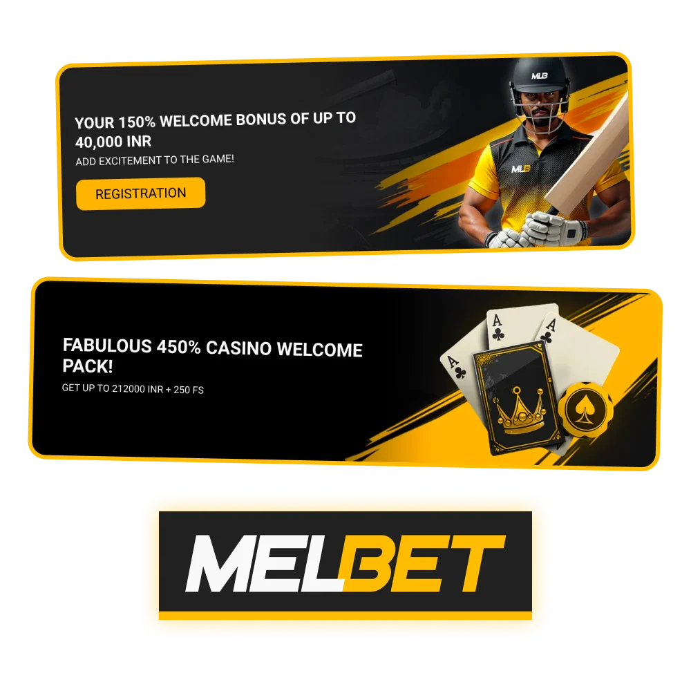 Choose your favorite Melbet bonus.