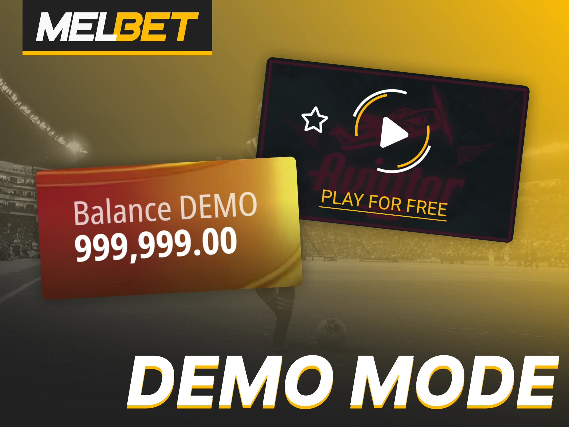 Try games like Aviator for free using the high-balance demo mode at Melbet.