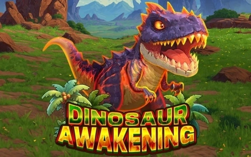 Embark on a prehistoric adventure in Dinosaur Awakening on Melbet.