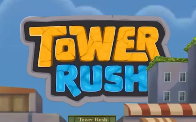 Reach the highest peak and claim your bonus in Tower Rush at Melbet.