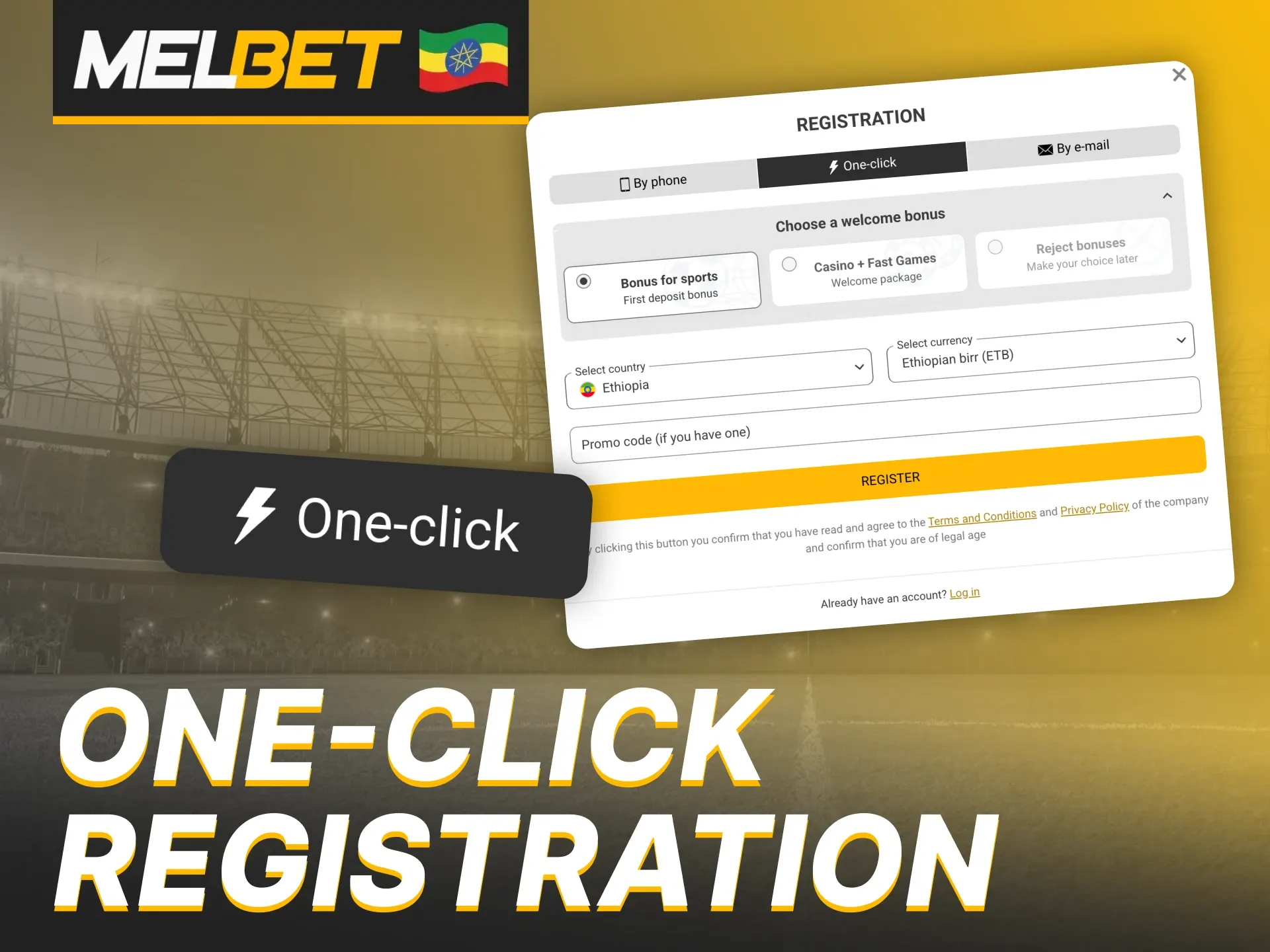 For a quick Melbet online registration, adhere to this instruction.