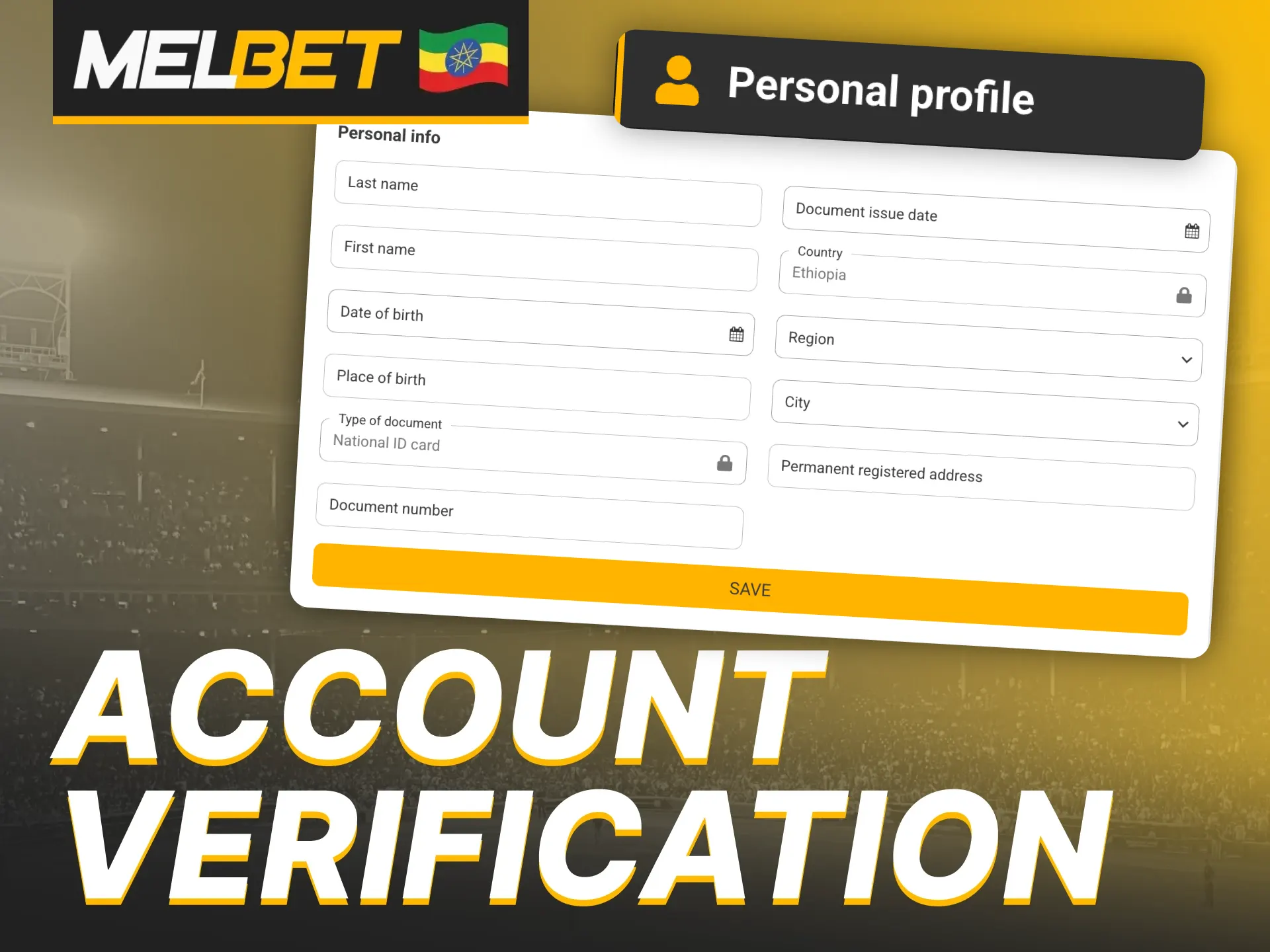 Follow these steps to verify your Melbet account.